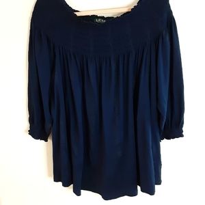 Ralph Lauren off the shoulder blouse.